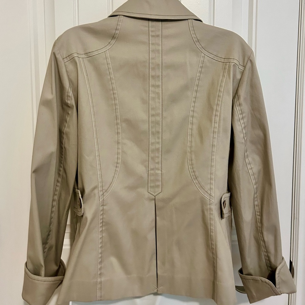 Conrad C Women's Stylish Chic Beige Jacket Blazer 10 - Picture 4 of 10